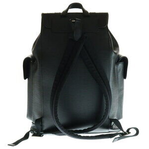 Louis Vuitton Leather Black Noir Backpack Epi Christopher